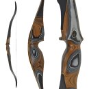 JACKALOPE - Onyx - 62 Zoll - Modell 2023 - One Piece Recurvebogen - 20-50 lbs