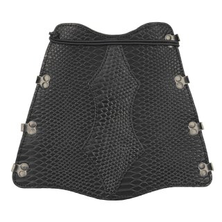 elTORO Armschutz Leder mit Schnürung