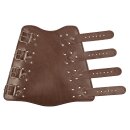 elTORO Armschutz Leder mit Schnallen