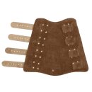 elTORO Armschutz Leder mit Schnallen