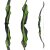 SPIDERBOWS Blizzard Carbon Forest - 68 Inch - 30 lbs - Take Down Recurve bow | Right hand