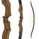 SPIDERBOWS - Hawk - Classic - SWS - 60-66 inches - 25-50 lbs - Take Down Recurve bow