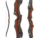 SPIDERBOWS - Hawk - Classic - SWS - 60-66 inches - 25-50 lbs - Take Down Recurve bow