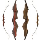 SPIDERBOWS - Hawk - Classic - SWS - 60-66 inches - 25-50 lbs - Take Down Recurve bow