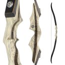 SPIDERBOWS - Hawk - SRF Design - SWS - 60-66 inches - 25-50 lbs - Take Down Recurve bow