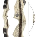 SPIDERBOWS - Hawk - SRF Design - SWS - 60-66 inches - 25-50 lbs - Take Down Recurve bow