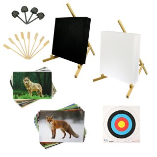 BASIC STARTER SET | Foam Archery Target - incl. ground stand and supports [L]