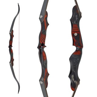 C.V. EDITION by SPIDERBOWS Condor - Ruby - 62 inch - 30 lbs | CVX - Take Down Recurve Bow | Right-Handed