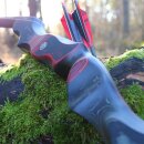 C.V. EDITION by SPIDERBOWS Condor - Ruby - 62 inch - 30 lbs | CVX - Take Down Recurve Bow | Right-Handed