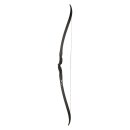 JACKALOPE - Obsidian Refined Tournament - 62 inch - One piece recurve bow - 25-45 lbs