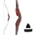 JACKALOPE - Red Beryl Refined Tournament - 62 Zoll - One Piece Recurvebogen - 25-45 lbs