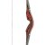 JACKALOPE - Red Beryl Refined Tournament - 62 Zoll - One Piece Recurvebogen - 25-45 lbs