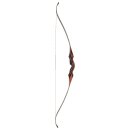 JACKALOPE - Red Beryl - Classic Tournament - 64 Zoll - One Piece Recurvebogen - 25-45 lbs