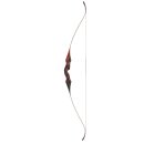JACKALOPE - Red Beryl - Classic Tournament - 64 Zoll - One Piece Recurvebogen - 25-45 lbs