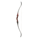 JACKALOPE - Red Beryl - Classic Tournament - 64 Zoll - One Piece Recurvebogen - 25-45 lbs