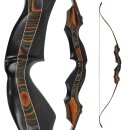 JACKALOPE - Tourmaline - Refined Tournament - 62-68 inches - 30-50 lbs - Take Down Recurve bow