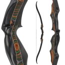 JACKALOPE - Tourmaline - Refined Tournament - 62-68 inches - 30-50 lbs - Take Down Recurve bow