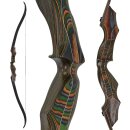 JACKALOPE - Tourmaline - Refined Tournament - 62-68 inches - 30-50 lbs - Take Down Recurve bow