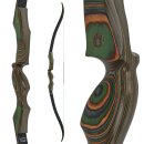 JACKALOPE - Tourmaline - Classic Tournament - 62-64 Zoll - 30-50 lbs - Take Down Recurvebogen