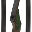 JACKALOPE - Tourmaline - Classic Tournament - 62-64 inches - 30-50 lbs - Take Down Recurve bow