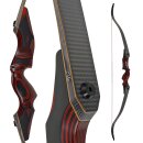 JACKALOPE - Red Beryl - Classic Tournament - 62-64 inch - 30-50 lbs - Take Down Recurve bow