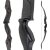 JACKALOPE - Obsidian - Classic Tournament - 62-64 inch - 30-50 lbs - Take Down Recurve bow