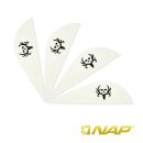 NAP Twister Vanes - Bone Collector - 2 Zoll - Weiß...