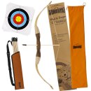 FLITZEBOGEN Bamboo Set - 40 inch - Childrens bow set with...