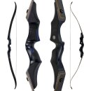 SPIDERBOWS Crow - 60-66 Zoll - 25-50 lbs - SWS - Take Down Recurvebogen