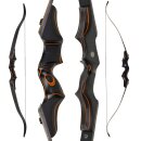 SPIDERBOWS Crow - 60-66 inch - 25-50 lbs - SWS - Take Down Recurve Bow