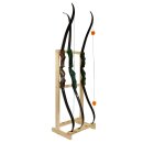 STRONGHOLD bow stand for 4 bows and arrows