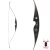 JACKALOPE - Obsidian - 62 inches - Speed - One Piece Recurve bow - 20 lbs | Left hand