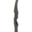 JACKALOPE Malachite Compact - 54 inch - 15-30 lbs - One Piece Recurve bow