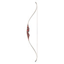 JACKALOPE Red Beryl Compact - 54 inch - 15-30 lbs - One Piece Recurve bow