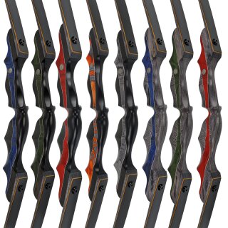 SPIDERBOWS Blizzard - 64-68 inches - 25-50 lbs - SWS - Take Down Recurve Bow