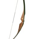 BEAR ARCHERY Green Glass Grizzly - 58 Zoll - 30-60 lbs - One Piece Recurvebogen