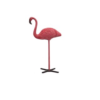 WILDCRETE 3D Standing Flamingo