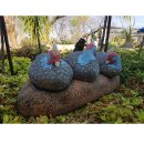 WILDCRETE 3D Chicken Trio