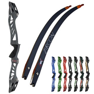 JACKALOPE Zircon - Paragon - 66-70 inches - 16-50 lbs - ILF - Take Down Recurve Bow