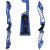 JACKALOPE Zircon - Paragon - 66-70 inches - 16-50 lbs - ILF - Take Down Recurve Bow