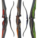 SPIDERBOWS Tornado - 64 Zoll - 20-50 lbs - One Piece Recurvebogen