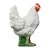 IBB 3D Henne - weiss
