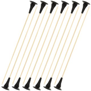 FLITZEBOGEN Wooden suction cup arrow - 16 inches - 12 pieces