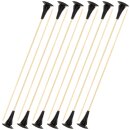 FLITZEBOGEN Wooden suction cup arrow - 16 inches - 12 pieces