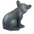LONGLIFE Baby Bear - black - sitting